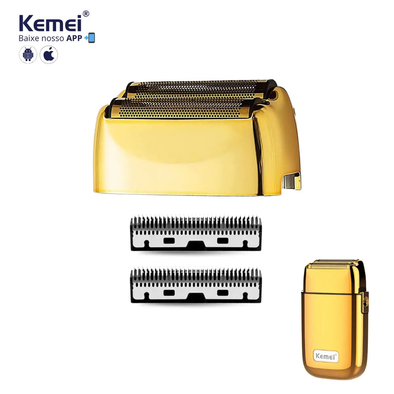 Kit de Reposição Completo para Barbeador Km-TX1 | Kemei ®
