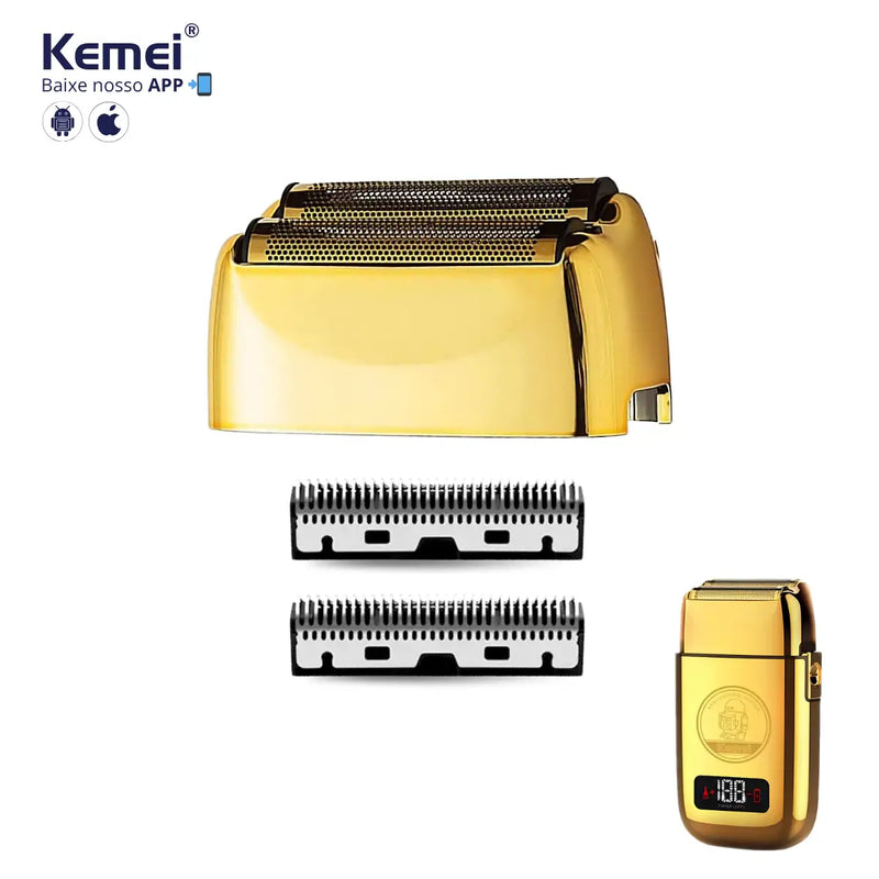 Kit de Reposição Completo para Barbeador Km-TX3 | Kemei ®