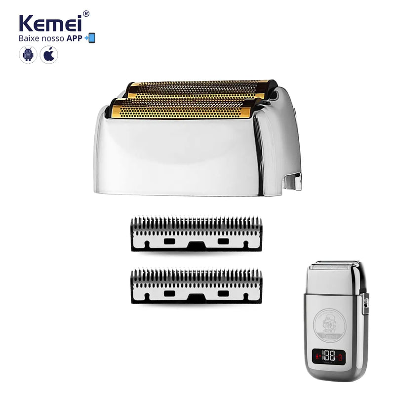 Kit de Reposição Completo para Barbeador Km-TX3 | Kemei ®