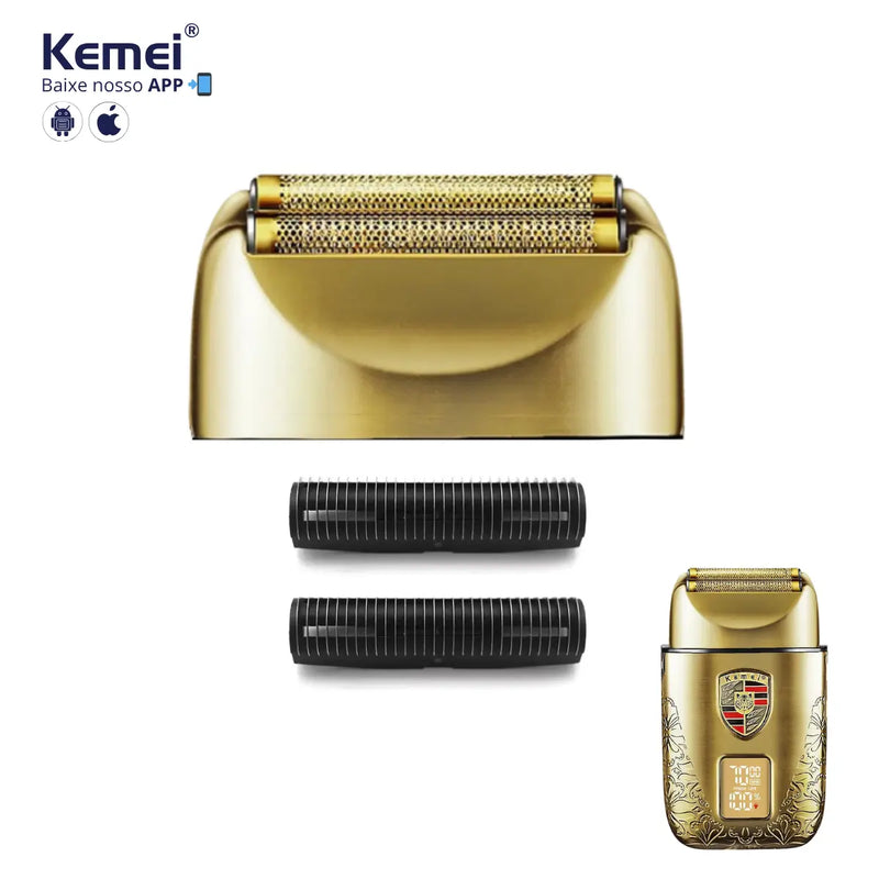 Kit de Reposição Completo para Barbeador Km-T93 | Kemei ®