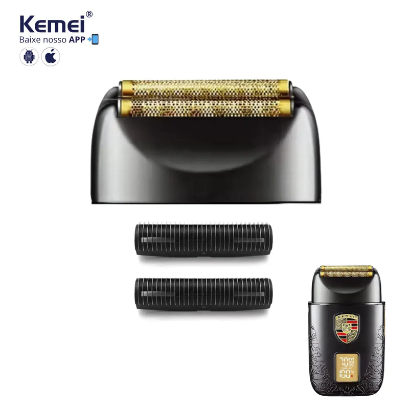 Kit de Reposição Completo para Barbeador Km-T93 | Kemei ®