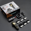 Máquina de Corte PRO Levitação Magnética +Base Carregadora Km-2373 | Kemei ®