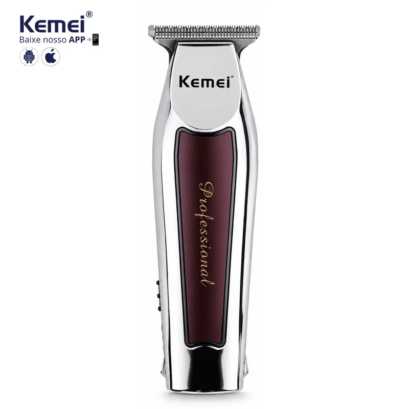 Máquina de Acabamento Profissional 2x Velocidades Km-9163 | Kemei ®