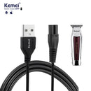 Cabo Carregador Para Máquina de acabamento Km-9163 | Kemei ®