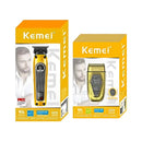 Kit Profissional Máquina de Acabamento 8w Km-1855 + Shaver Km-T360 | Kemei ®
