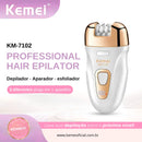 Depilador Feminino 3 em 1 Profissional km-7102 | Kemei ®