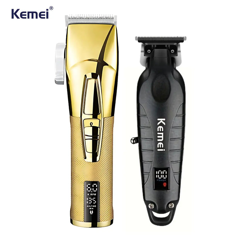 Máquina de Corte 2x velocidades km-5096 + Acabamento km-2293 | Kemei ®