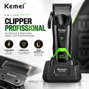 Lançamento Máquina de Corte Profissional +Base Carregadora Km-1386 | Kemei ®