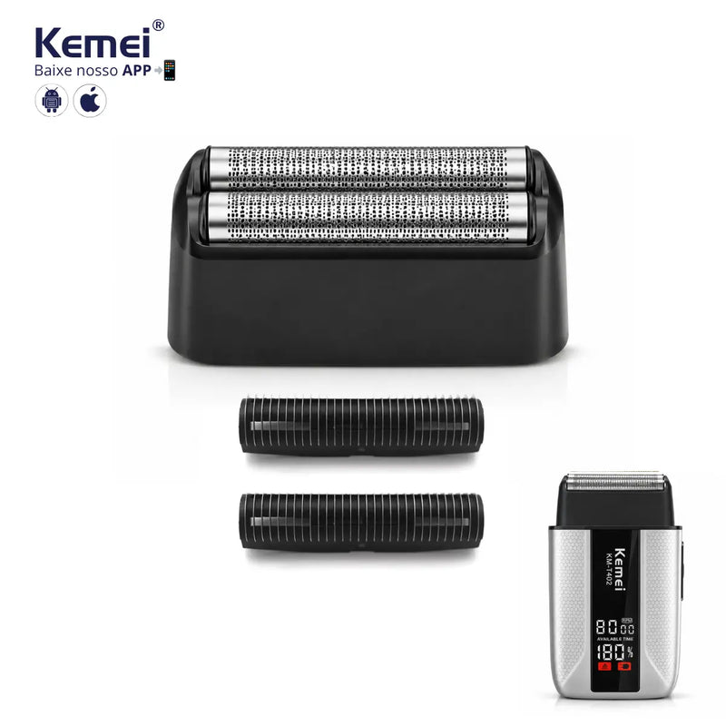 Kit de Reposição Completo para Barbeador Km-T402 | Kemei ®