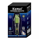 Kit Profissional Máquina de corte 8w Km-1926 + Shaver Km-TX7 | Kemei ®