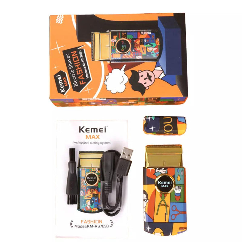 Promoção em Mini Barbeador Elétrico km-RS7098 | Kemei ® Promoção em Mini Barbeador Elétrico km-RS7098 | Kemei ®