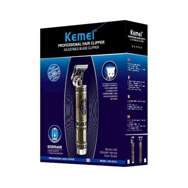 Maquina de acabamento profissional KM-1974A | Kemei®