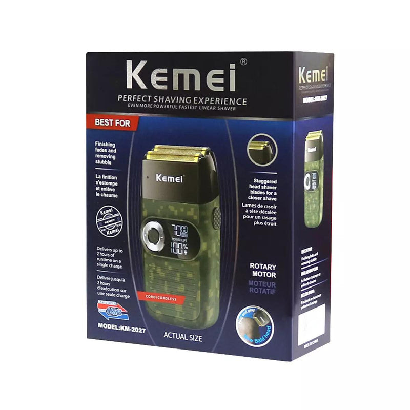 Máquina de Acabamento km-Max5090 + Shaver Km-2027 + Lâmina extra | Kemei ®